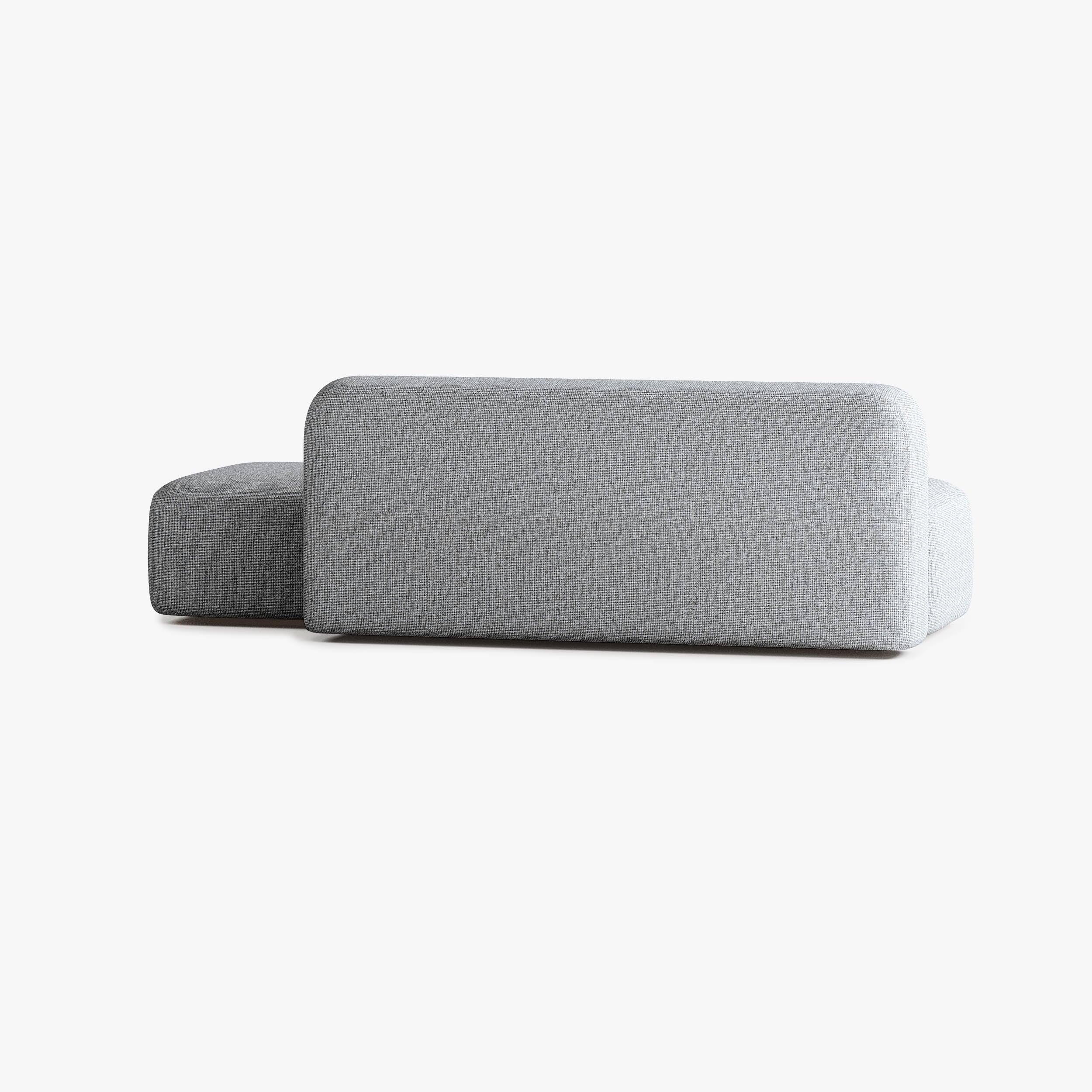 Sofa Max, Zusammenstellung A13, 4-Sitzer, linke Seite, Bezug S13