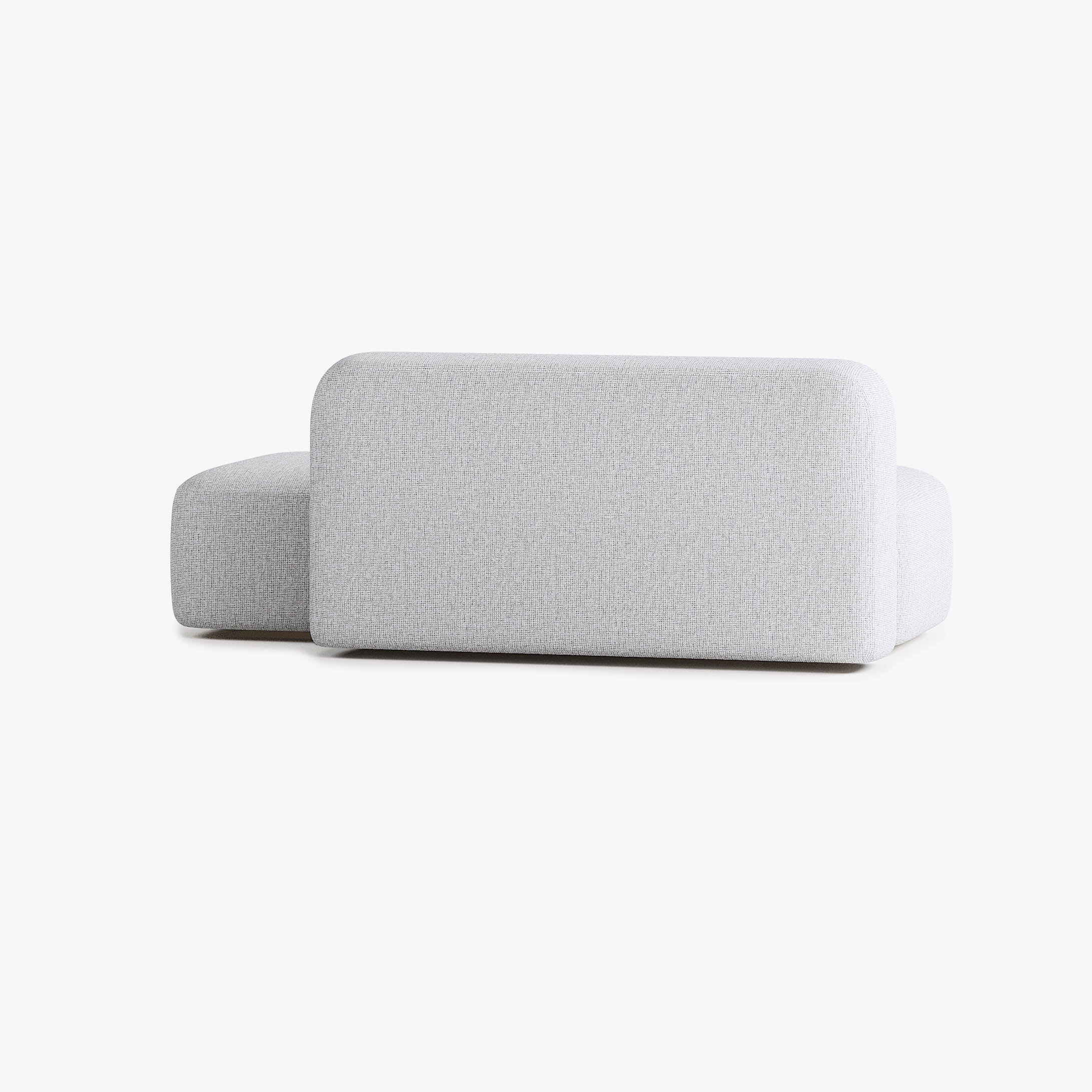 Sofa Max, Zusammenstellung A13, 3-Sitzer, linke Seite, Bezug S1