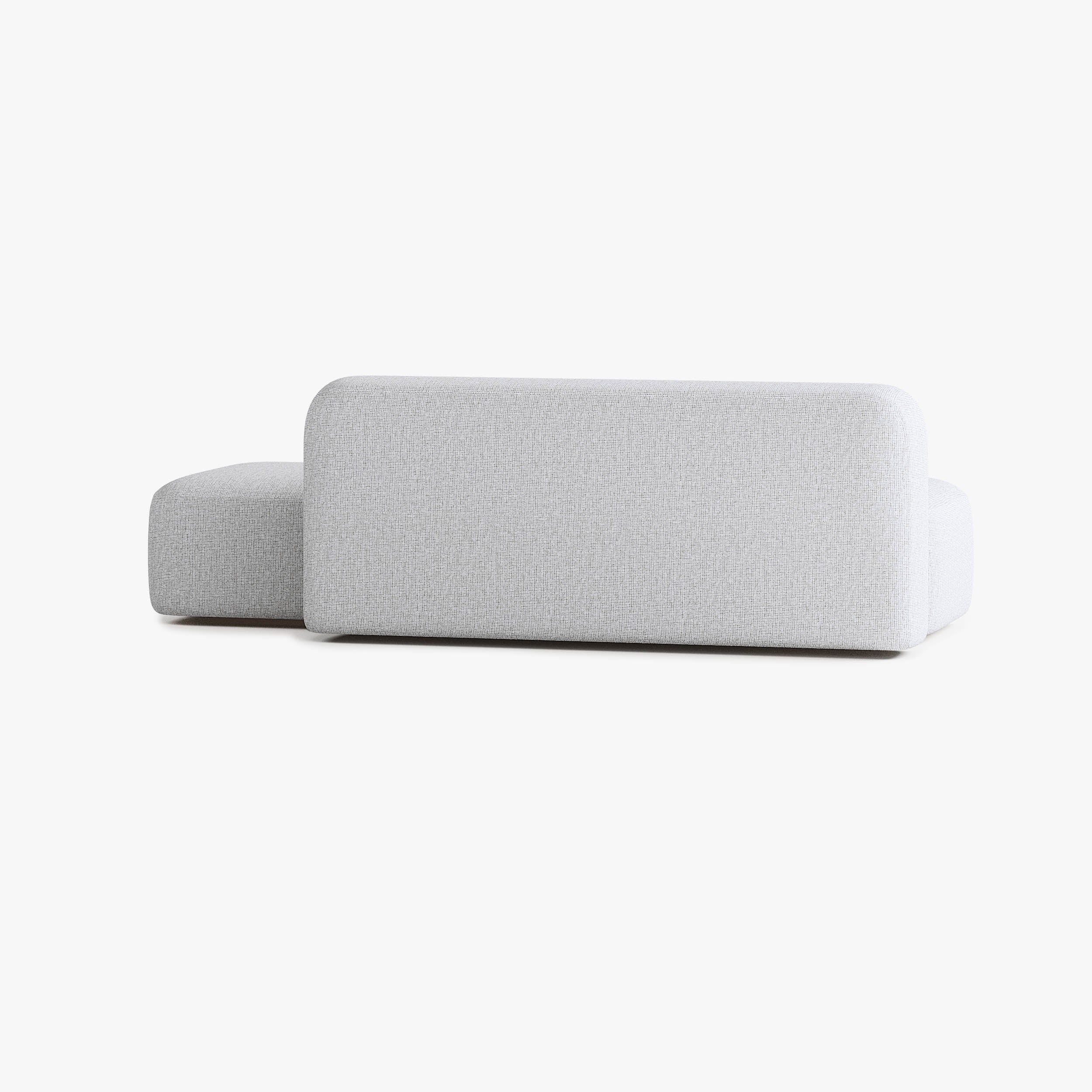 Divano Max, Composizione A13, 4 Posti, Lato Sinistro, Rivestimento S1