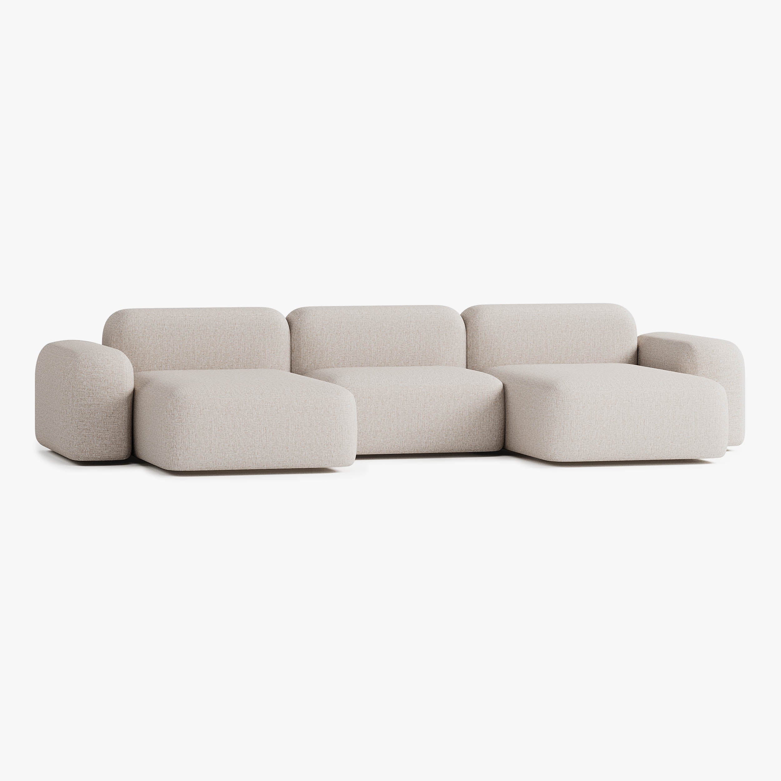 Max Sofa, Composition A14, Upholstery S12