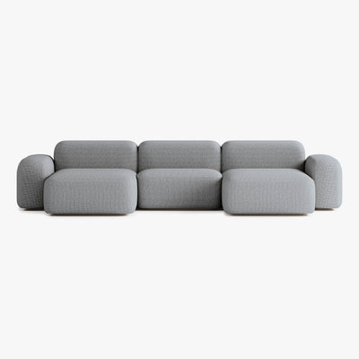 Max Sofa, Composition A14, Upholstery S13