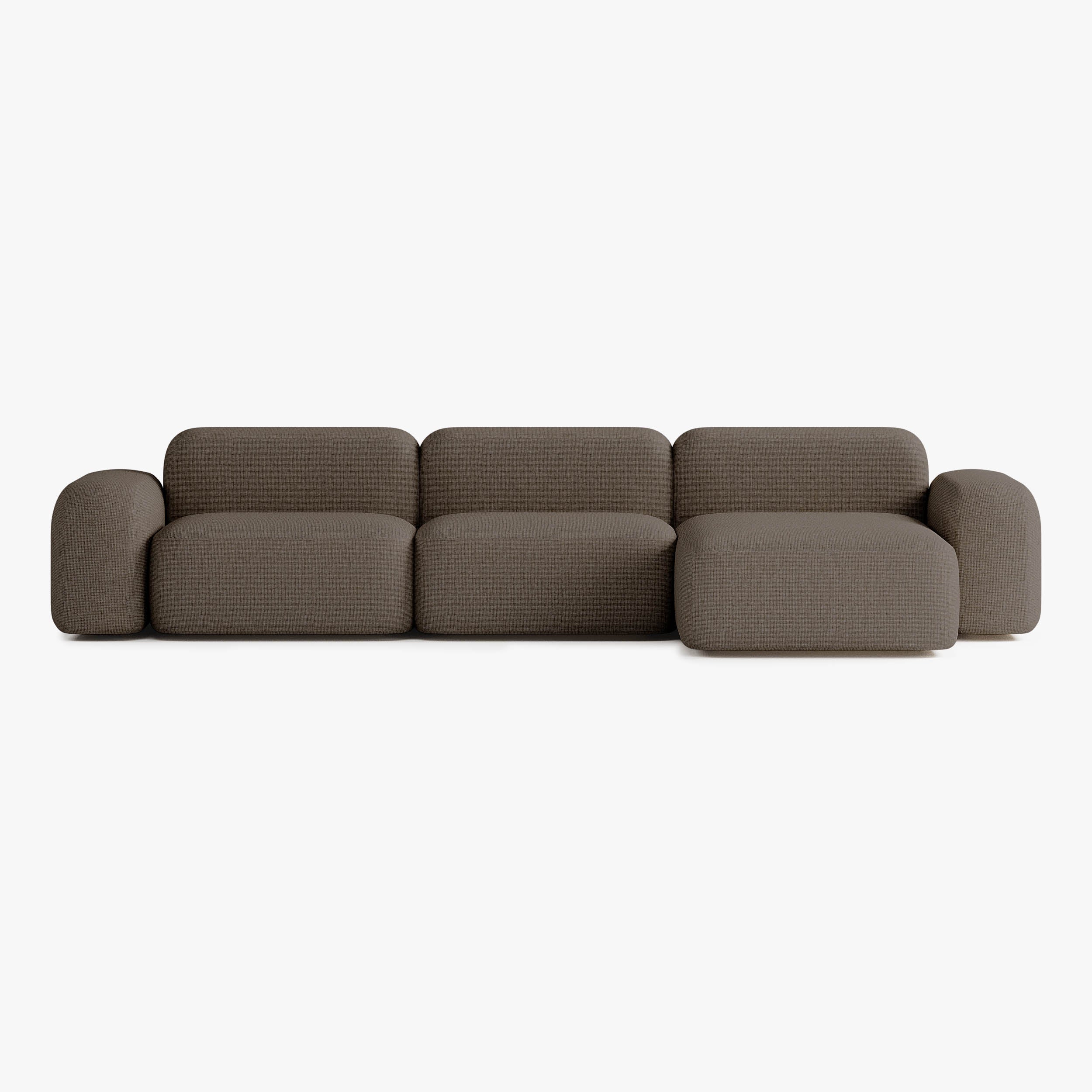 Sofá Max, Composición A15, Chaise Longue Derecha, Tapizado S10