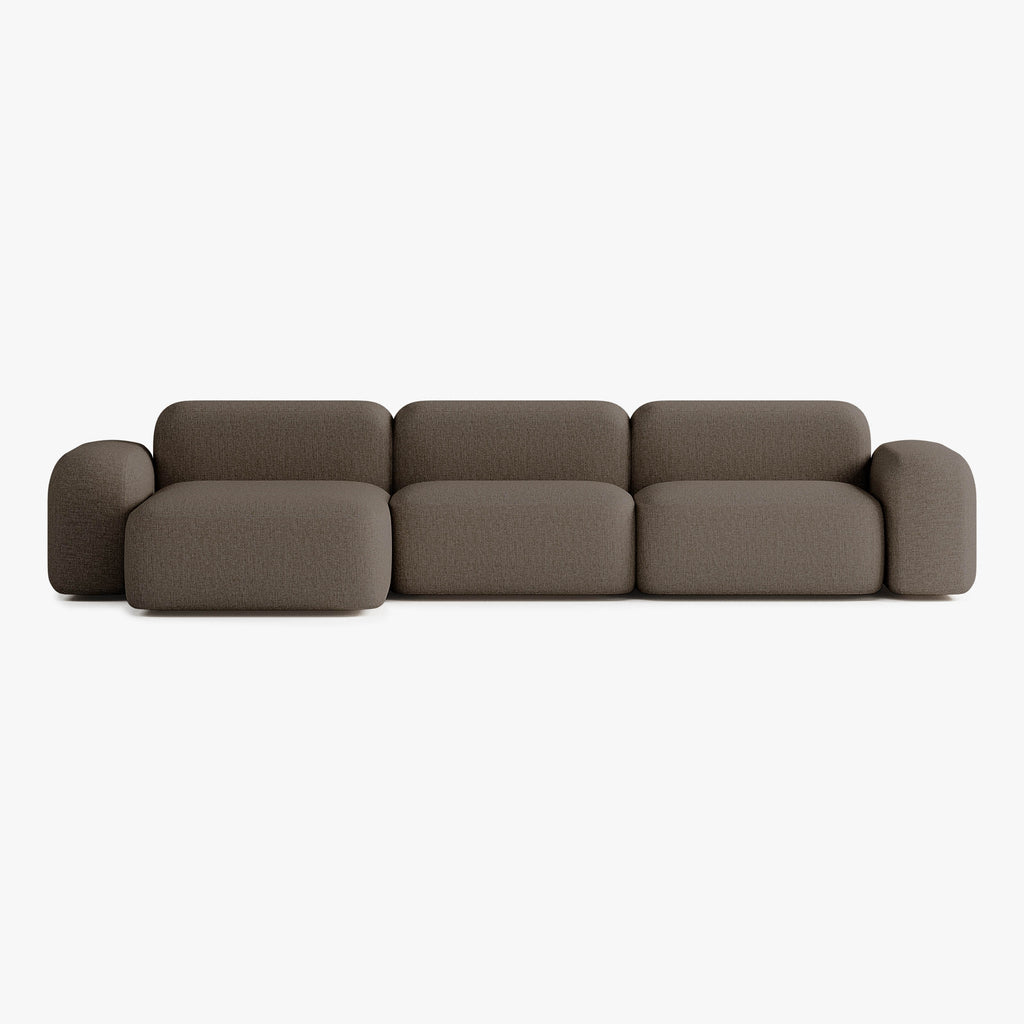 Max Sofa, Composition A15, Left Chaise, Upholstery S10