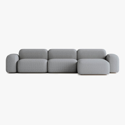 Sofa Max, Zusammenstellung A15, Chaiselongue rechts, Bezug S13