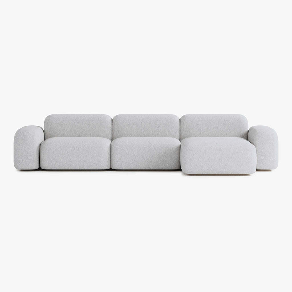 Max Sofa, Composition A15, Right Chaise, Upholstery S1