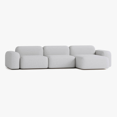 Max Sofa, Composition A15, Right Chaise, Upholstery S1