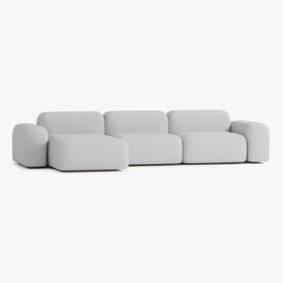Max Sofa, Composition A15, Left Chaise, Upholstery S1