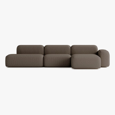 Max Sofa, Composition A16, Right Chaise, Upholstery S10