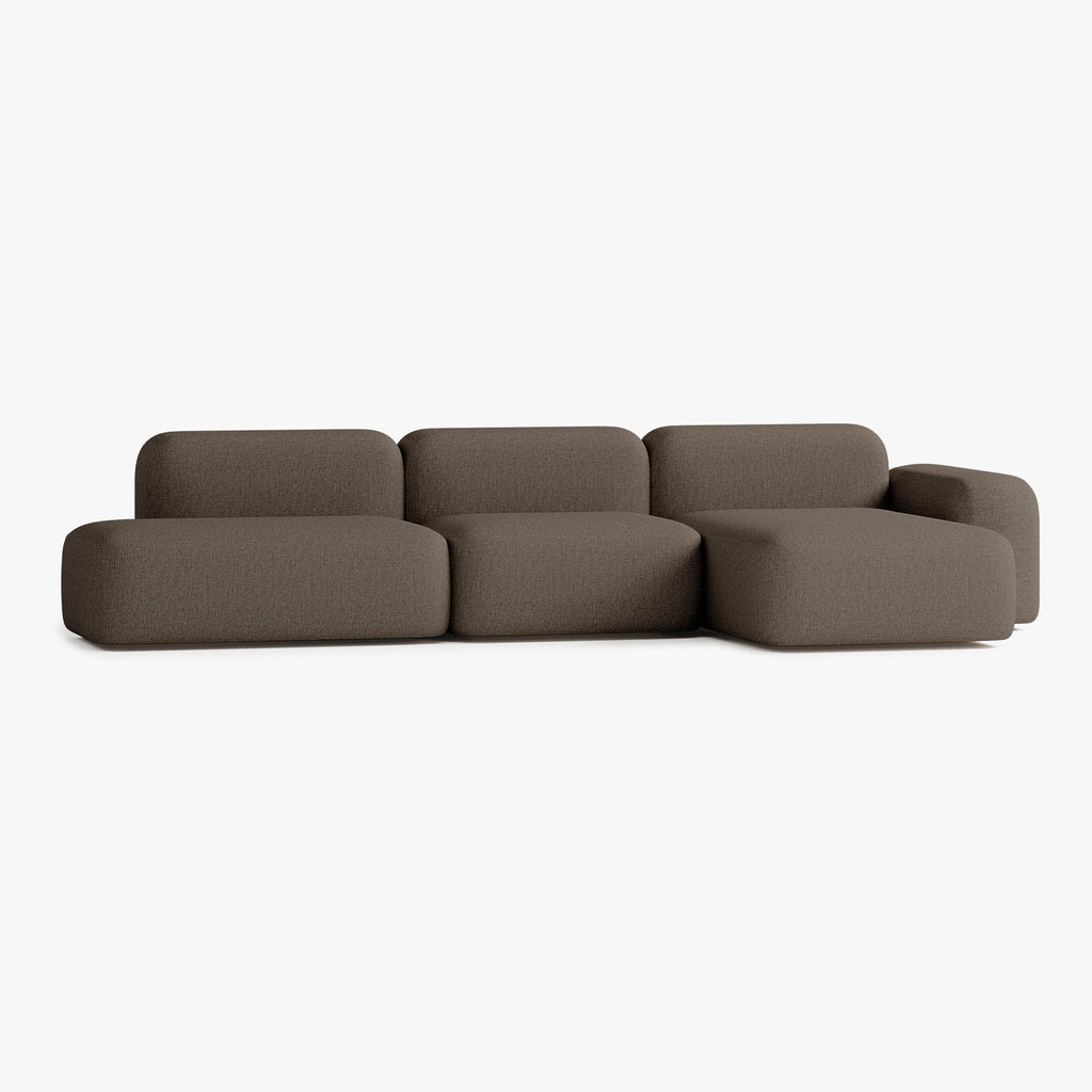 Max Sofa, Composition A16, Right Chaise, Upholstery S10