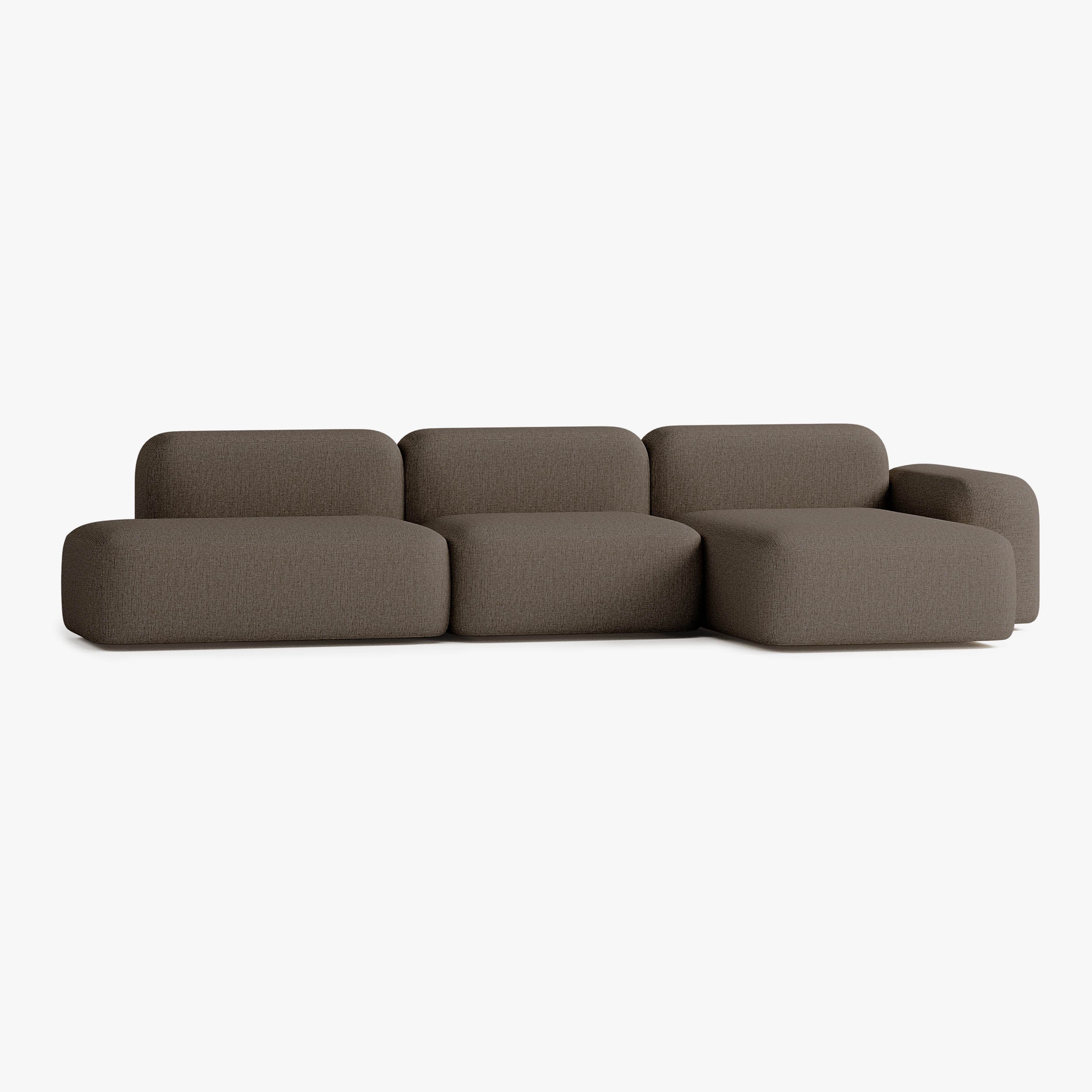 Max Sofa, Composition A16, Right Chaise, Upholstery S10
