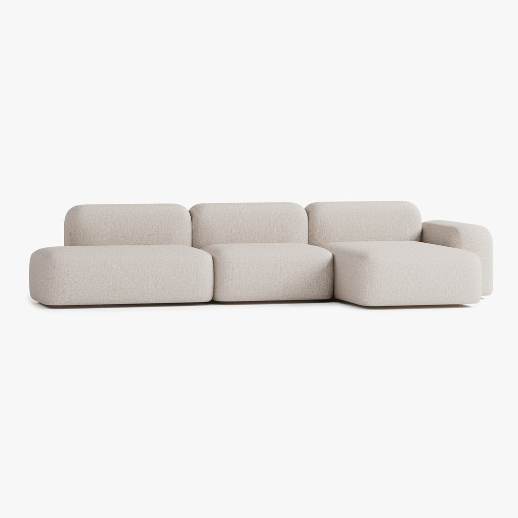 Max Sofa, Composition A16, Right Chaise, Upholstery S12