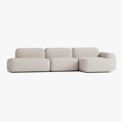 Max Sofa, Composition A16, Right Chaise, Upholstery S12