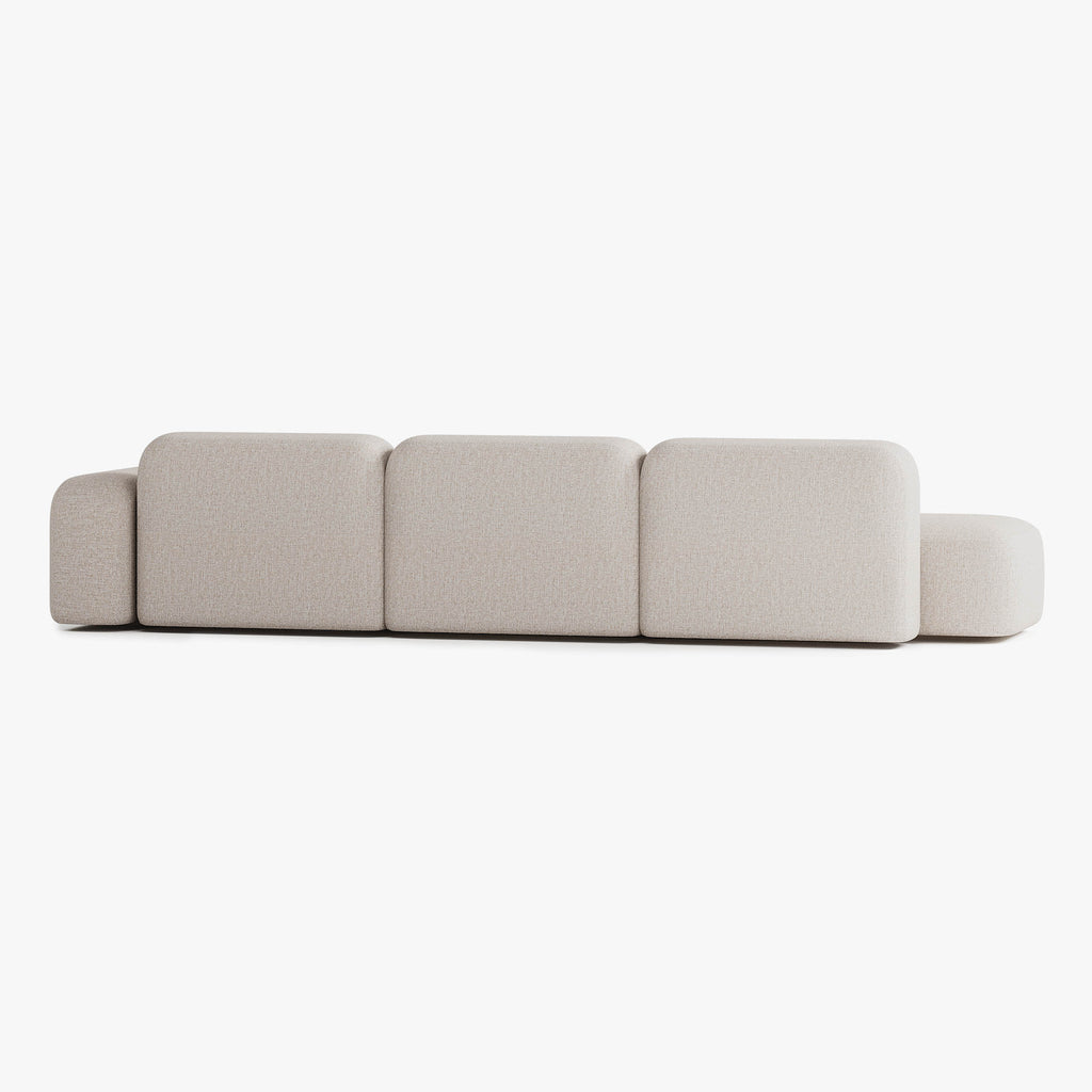 Max Sofa, Composition A16, Right Chaise, Upholstery S12