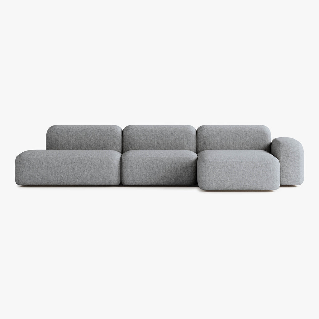 Max Sofa, Composition A16, Right Chaise, Upholstery S13