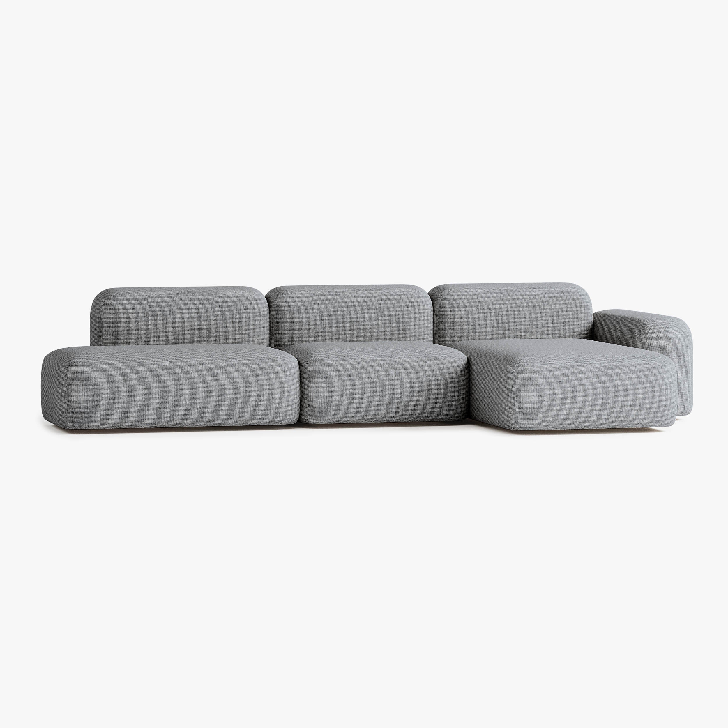 Max Sofa, Composition A16, Right Chaise, Upholstery S13