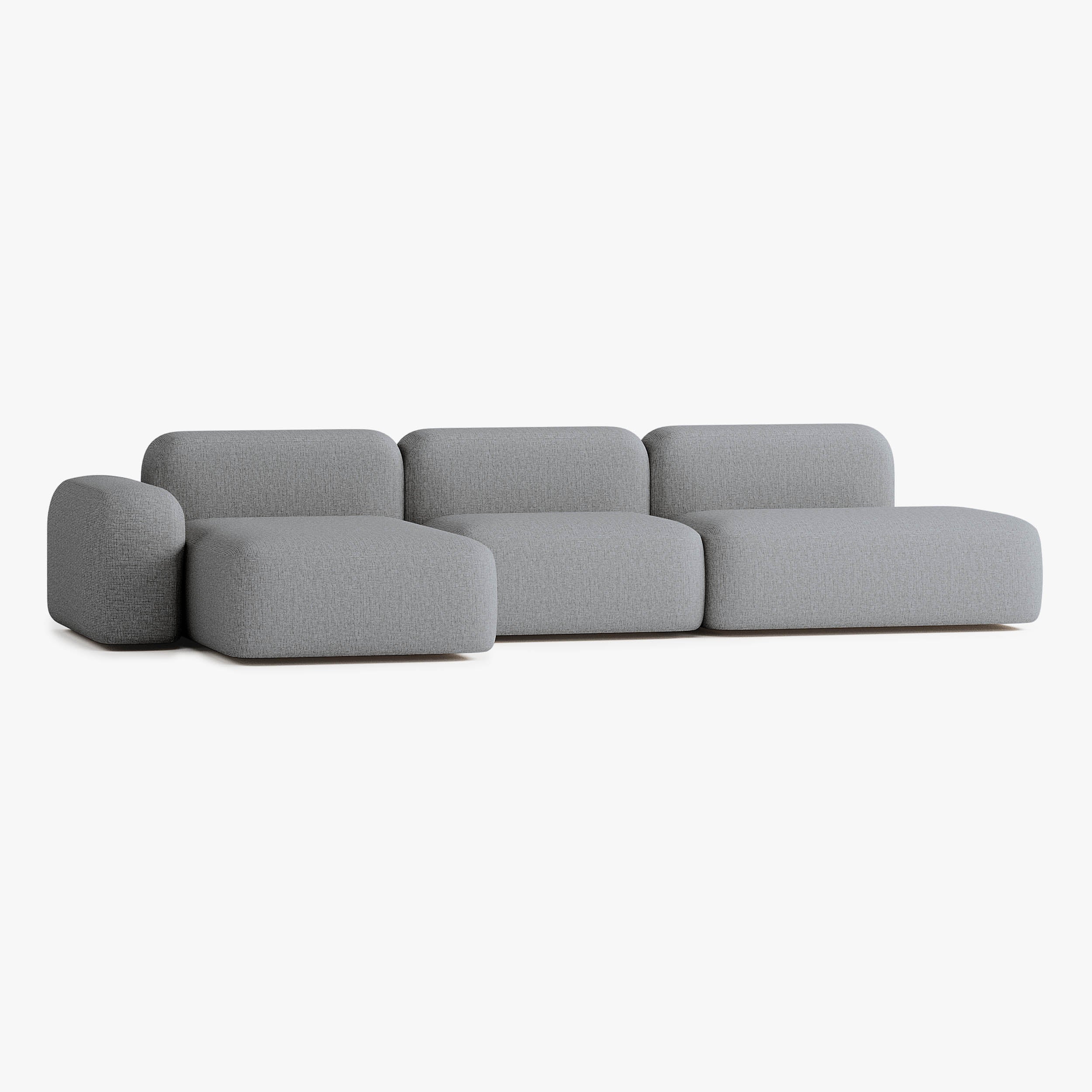 Max Sofa, Composition A16, Left Chaise, Upholstery S13