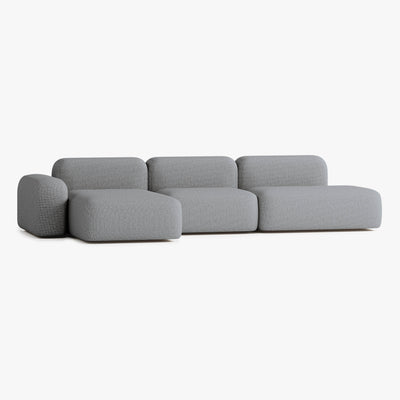 Max Sofa, Composition A16, Left Chaise, Upholstery S13