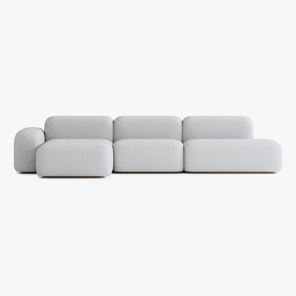 Max Sofa, Composition A16, Left Chaise, Upholstery S1
