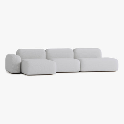 Max Sofa, Composition A16, Left Chaise, Upholstery S1