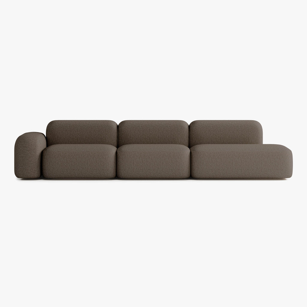 Max Sofa, Composition A17, Left Armrest, Upholstery S10