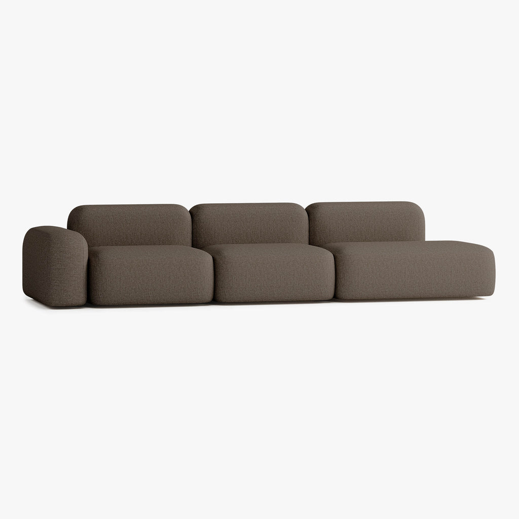Max Sofa, Composition A17, Left Armrest, Upholstery S10
