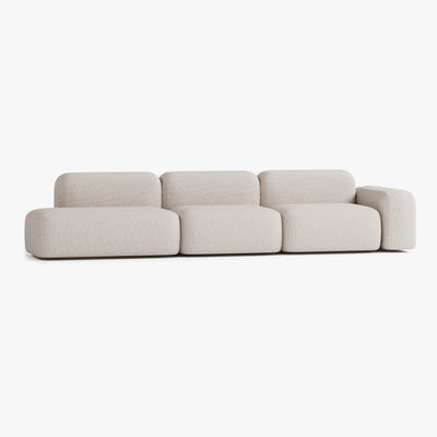 Max Sofa, Composition A17, Right Armrest, Upholstery S12