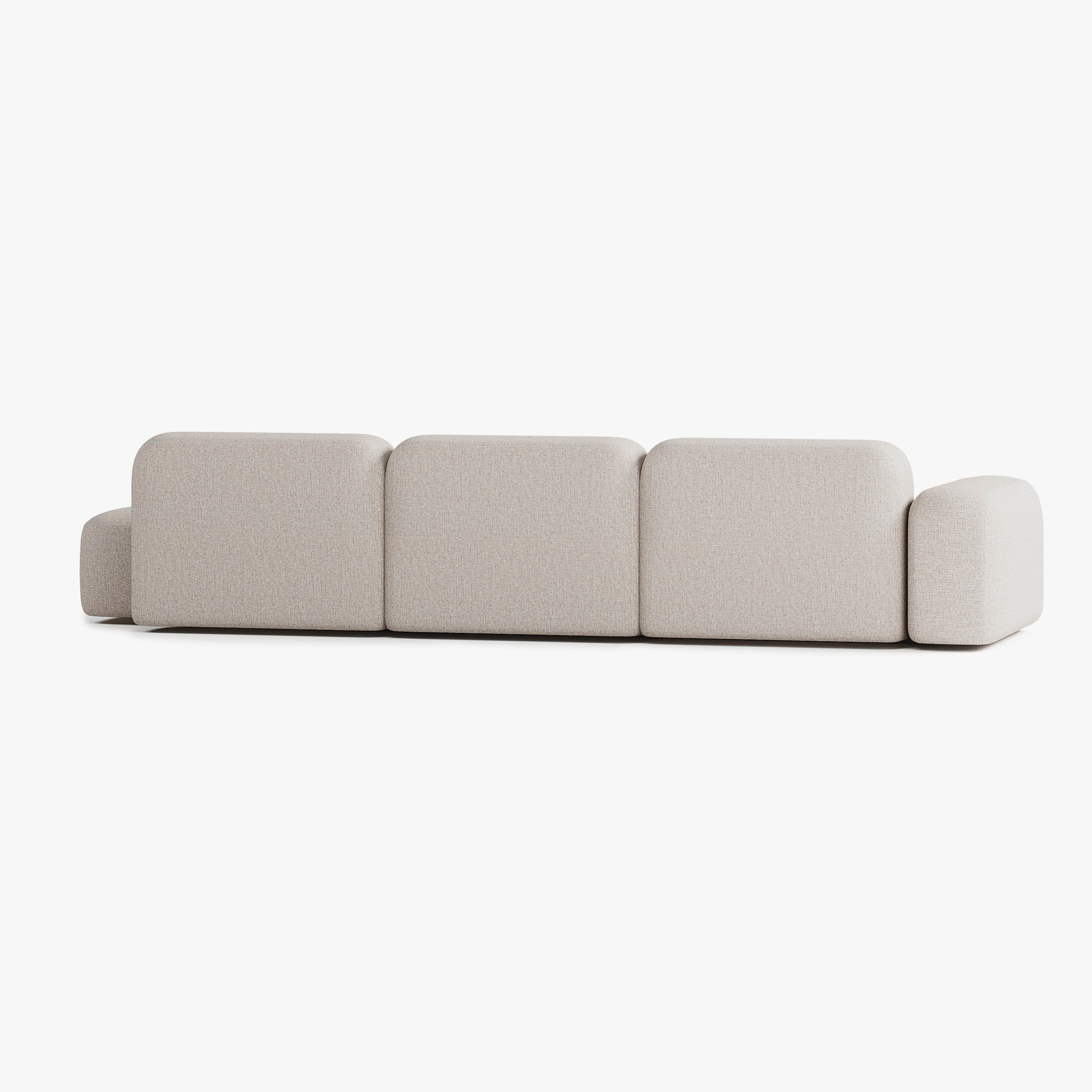 Max Sofa, Composition A17, Left Armrest, Upholstery S12