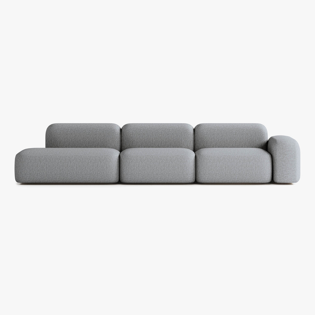 Max Sofa, Composition A17, Right Armrest, Upholstery S13