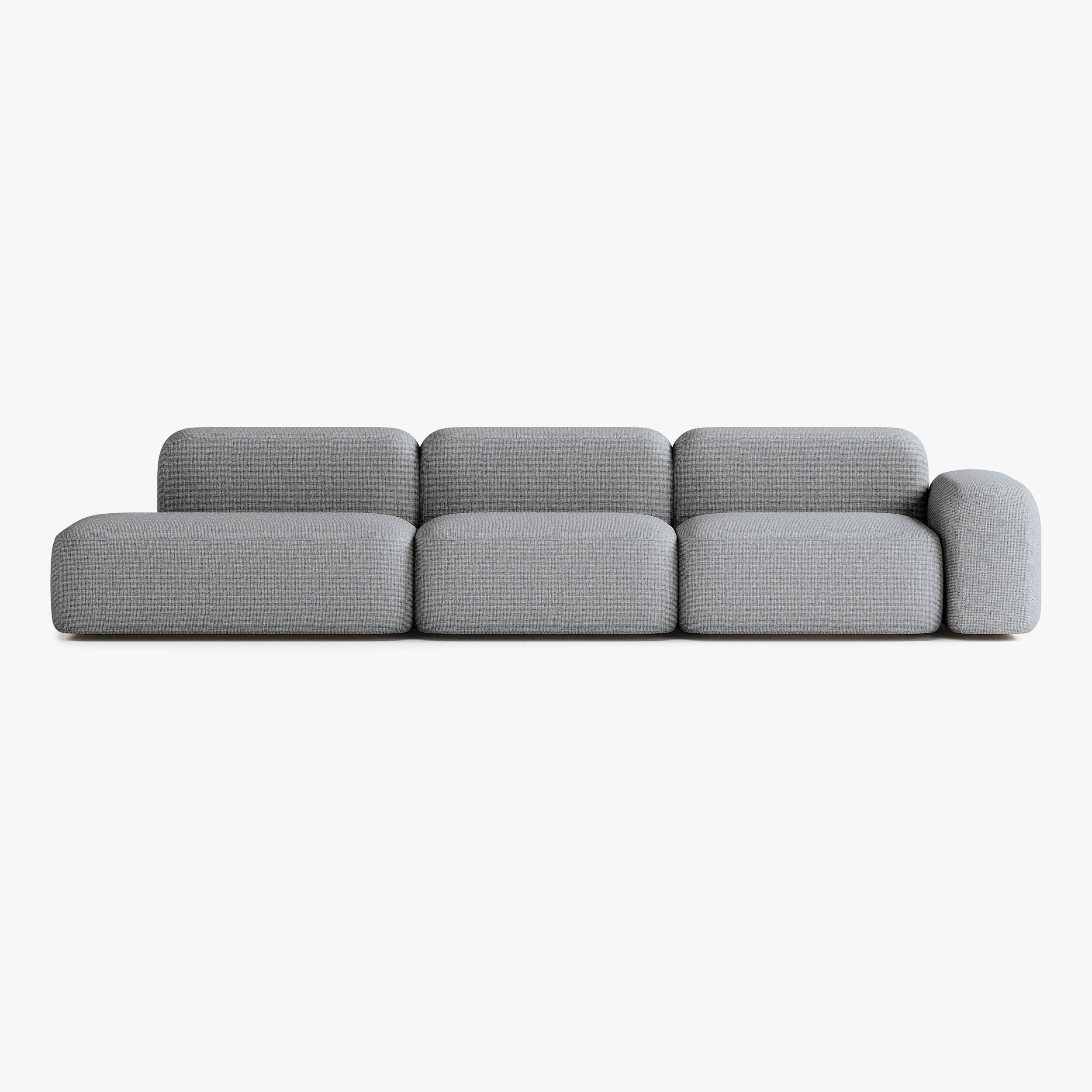 Max Sofa, Composition A17, Right Armrest, Upholstery S13