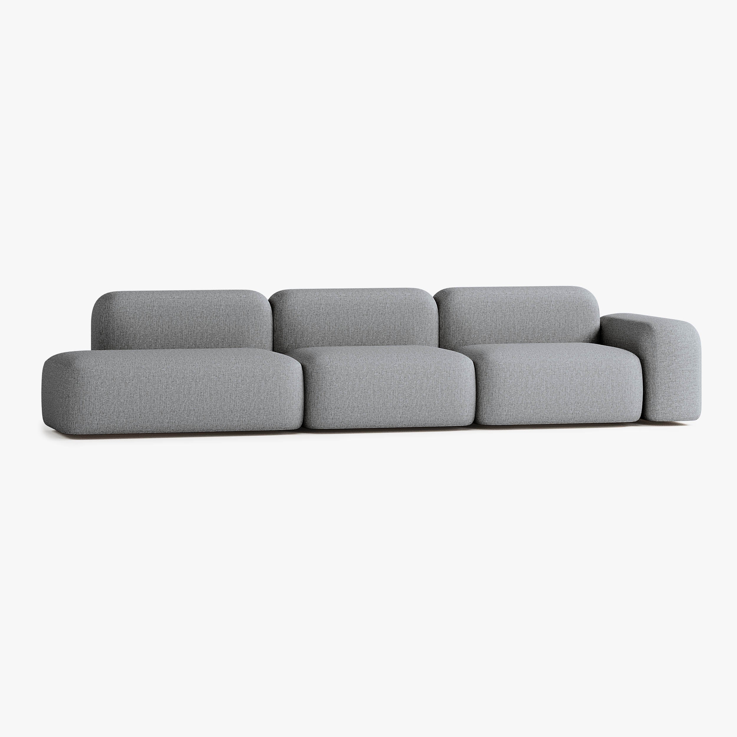 Sofa Max, Zusammensetzung A17, Armlehne rechts, Bezug S13