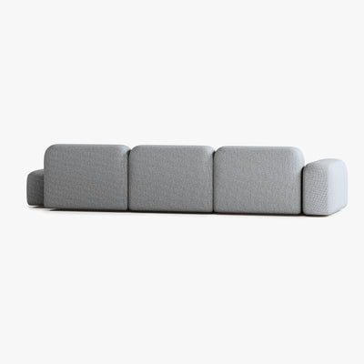 Sofa Max, Zusammenstellung A17, Armlehne links, Bezug S13