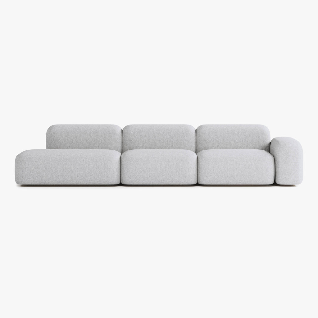 Max Sofa, Composition A17, Right Armrest, Upholstery S1