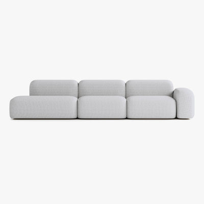 Max Sofa, Composition A17, Right Armrest, Upholstery S1