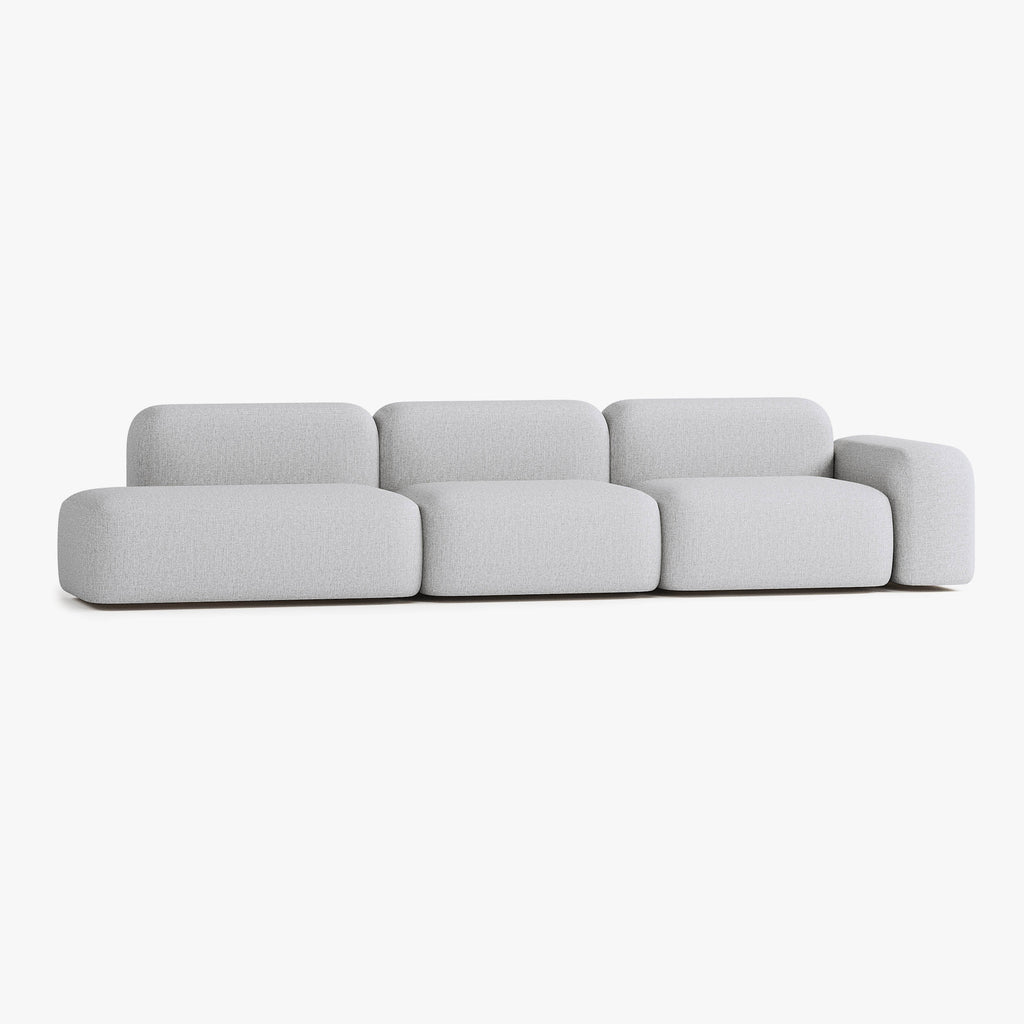 Max Sofa, Composition A17, Right Armrest, Upholstery S1