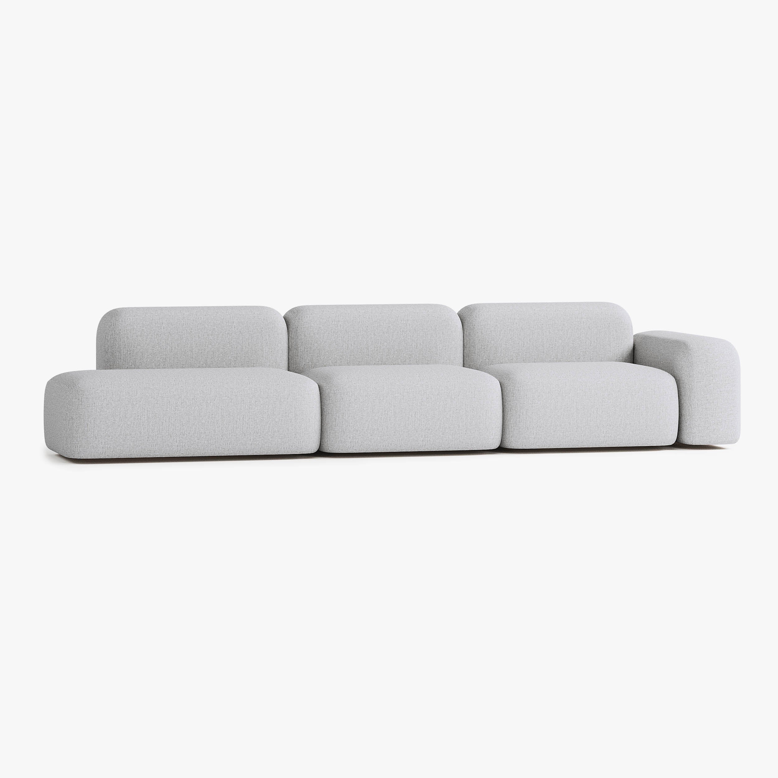 Max Sofa, Composition A17, Right Armrest, Upholstery S1