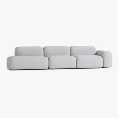 Max Sofa, Composition A17, Right Armrest, Upholstery S1