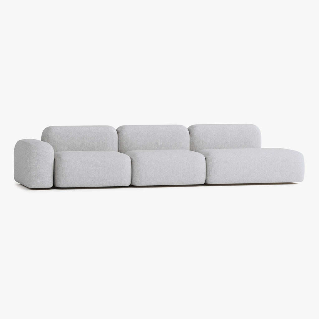 Max Sofa, Composition A17, Left Armrest, Upholstery S1