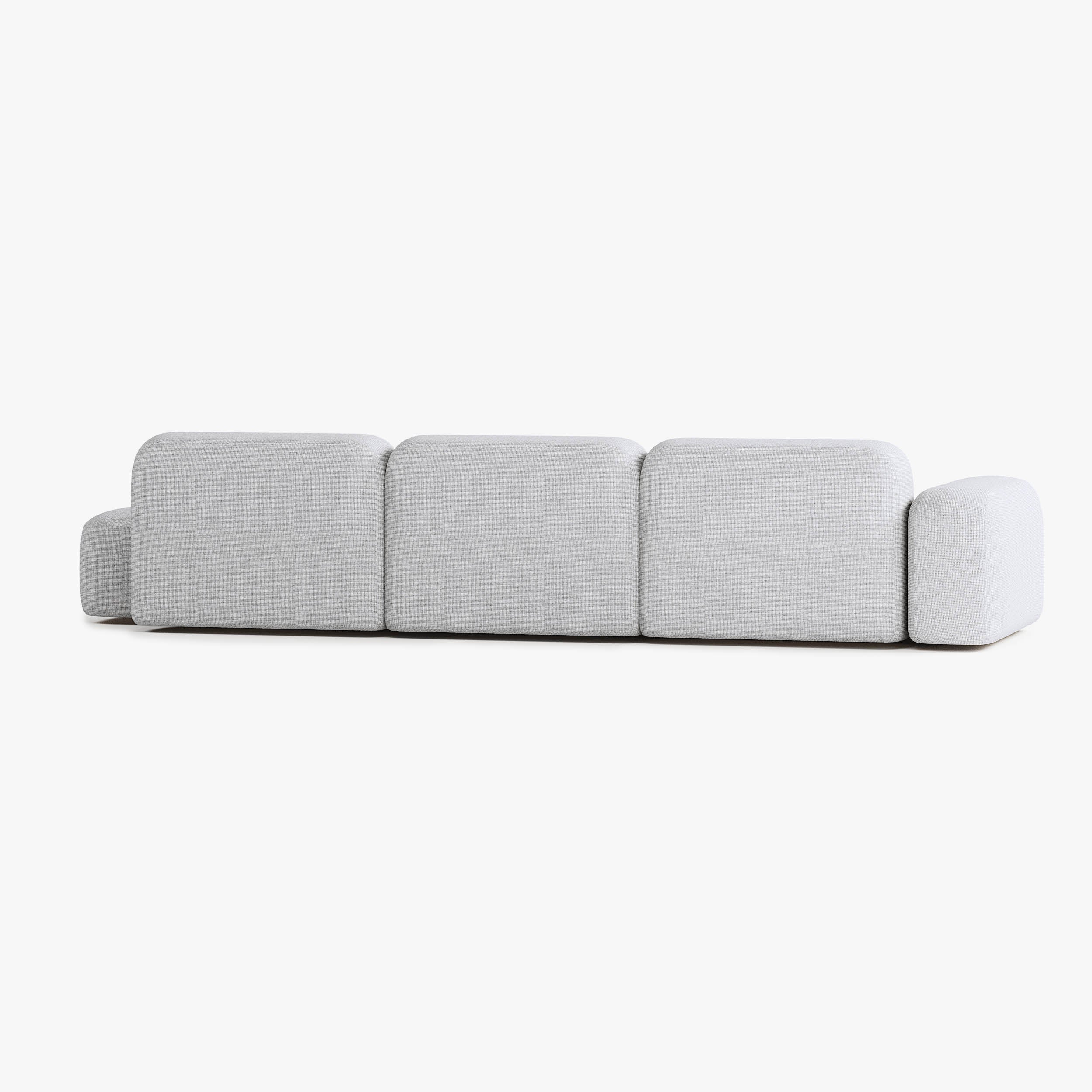 Max Sofa, Composition A17, Left Armrest, S1 Upholstery