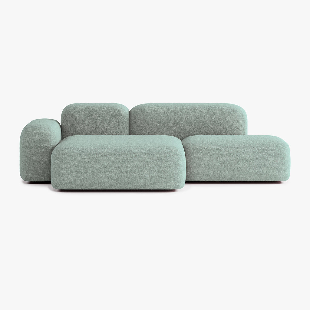 Max Sofa, Composition A18, 3 Seats, Left Chaise, Upholstery E13