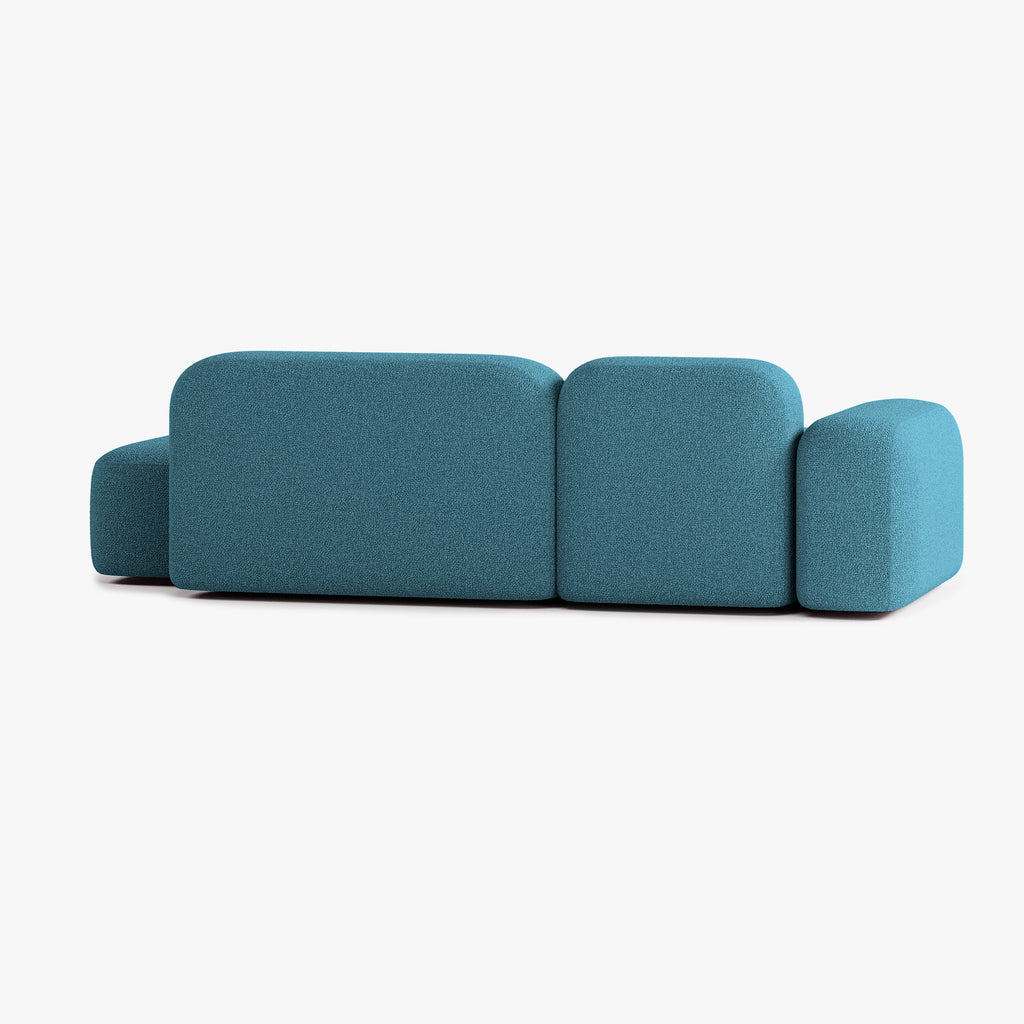 Max Sofa, Composition A18, 3 Seats, Left Chaise, Upholstery E14
