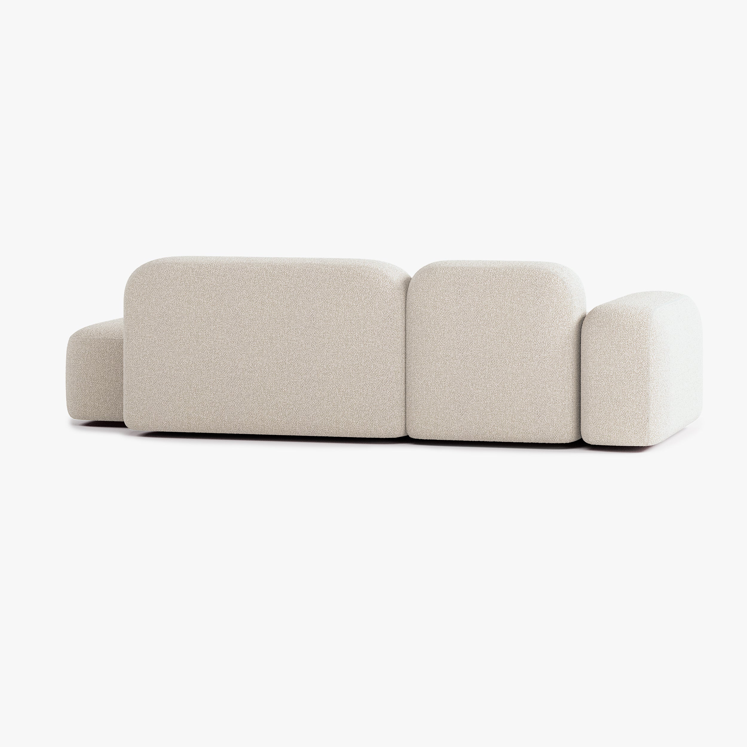 Max Sofa, Composition A18, 3 Seats, Left Chaise, Upholstery E2