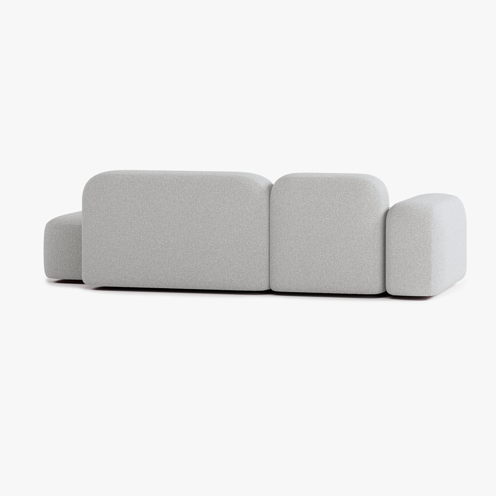 Max Sofa, Composition A18, 3 Seats, Left Chaise, Upholstery E7