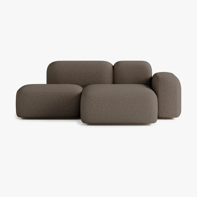 Max Sofa, Composition A18, 2 Seats, Right Chaise, Upholstery S10