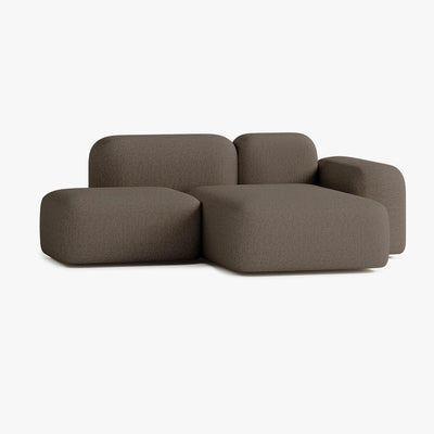 Max Sofa, Composition A18, 2 Seats, Right Chaise, Upholstery S10