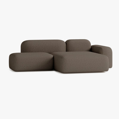 Sofa Max, Zusammenstellung A18, 3-Sitzer, Chaiselongue rechts, Bezug S10