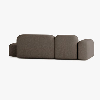 Sofa Max, Zusammenstellung A18, 3-Sitzer, Chaiselongue links, Bezug S10