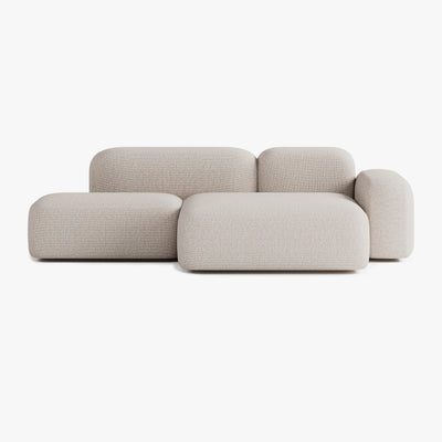 Max Sofa, Composition A18, 3 Seats, Right Chaise, Upholstery S12