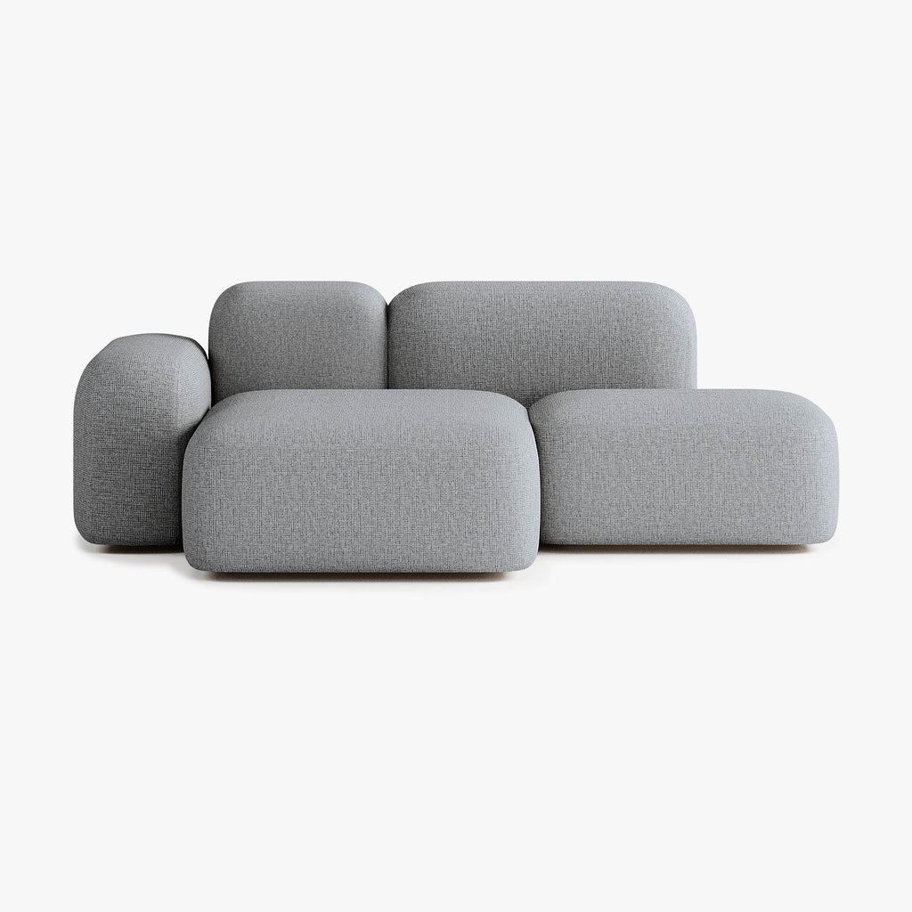 Max Sofa, Composition A18, 2 Seats, Left Chaise, Upholstery S13