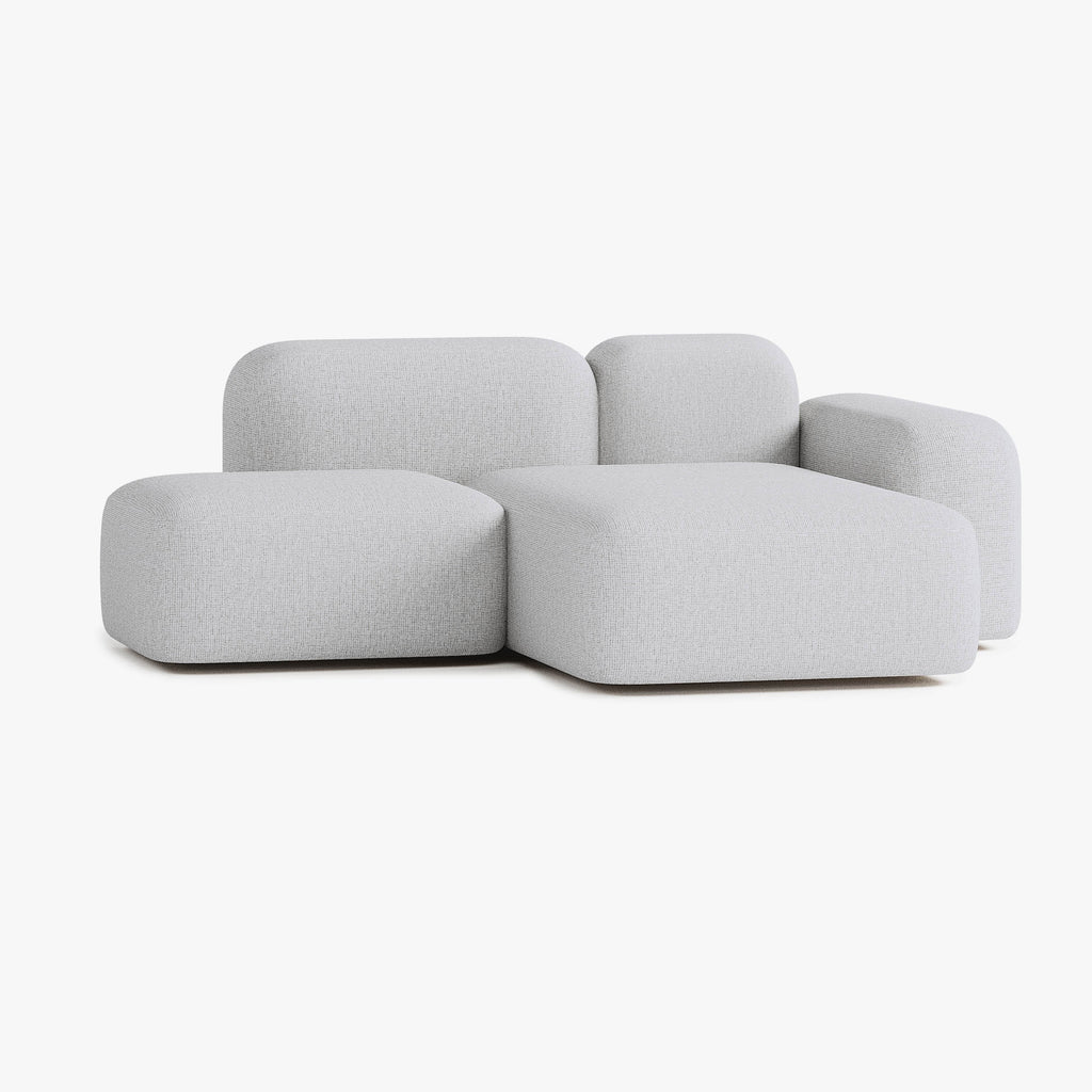 Max Sofa, Composition A18, 2 Seats, Right Chaise, Upholstery S1
