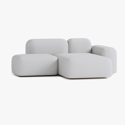 Max Sofa, Composition A18, 2 Seats, Right Chaise, Upholstery S1